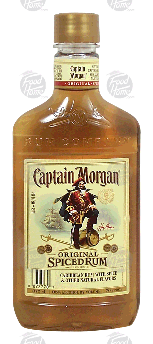 Captain Morgan Original  spiced rum, 35% alc. by vol. Full-Size Picture